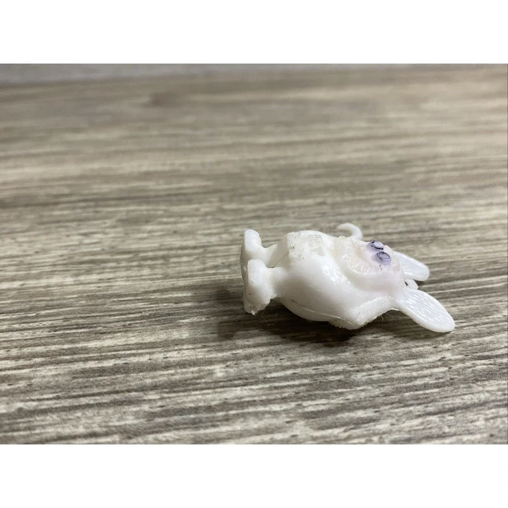 Original 5c Vintage 60s RATFINK Charm White Ed Roth Gumball Monster Toy Rare
